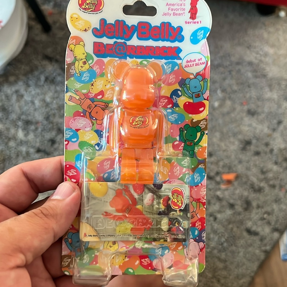 Orange tangerine Be@rbrick - in packaging SERIES 1